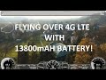 PARROT DISCO over 4G LTE + 13800mAh battery !! 90KM TEST FLIGHT!