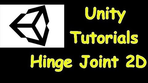 Hinge Joint 2D - Unity Tutorial