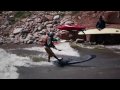 paddle boarder on the colorado river
