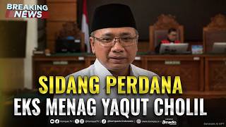 🔴BREAKING NEWS - Sidang Perdana Eks Menag Yaqut Kasus Korupsi Kuota Haji