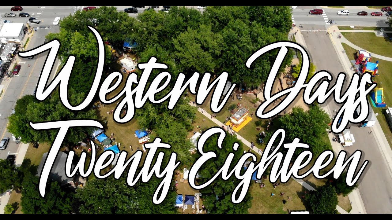 Western Days by Drone 2018 Chatfield Minnesota Parade DJI Mavic Air