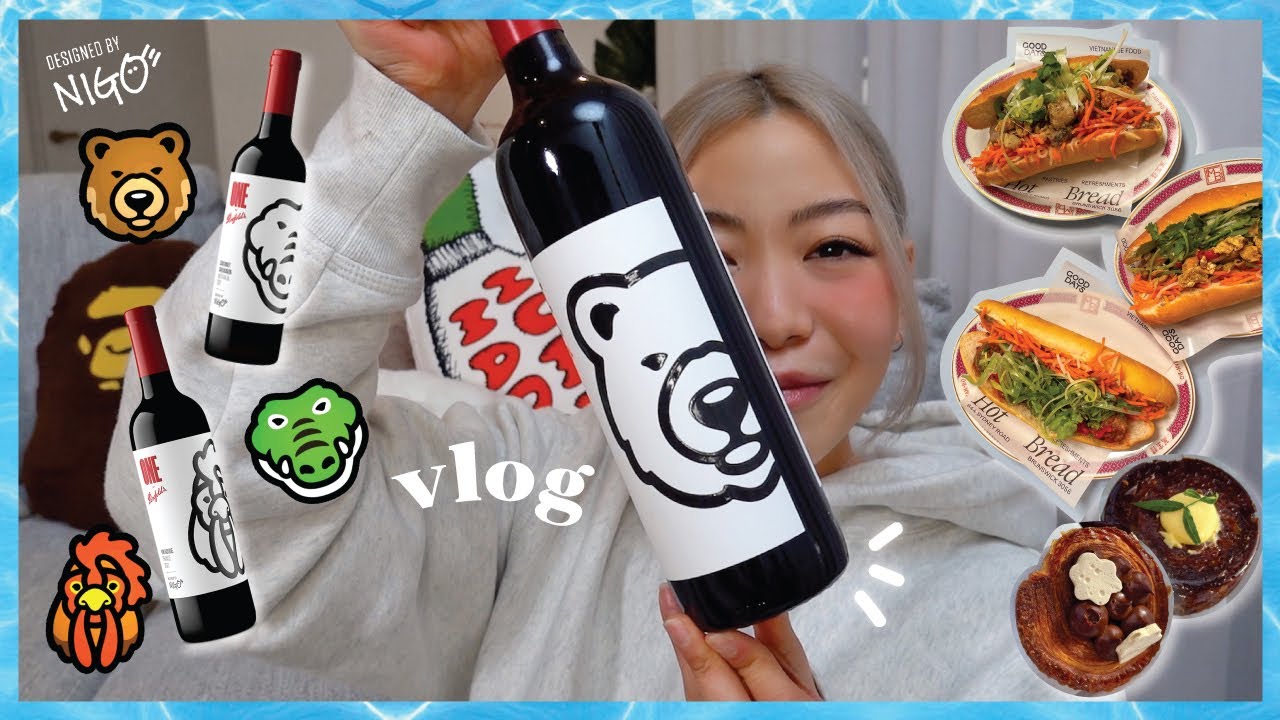 VLOG | Nigo x Penfolds Wine, Mini Human Made Haul + Visiting New Cafes