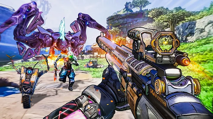 Borderlands 4 Gameplay & First Impressions 4 Player Co-op