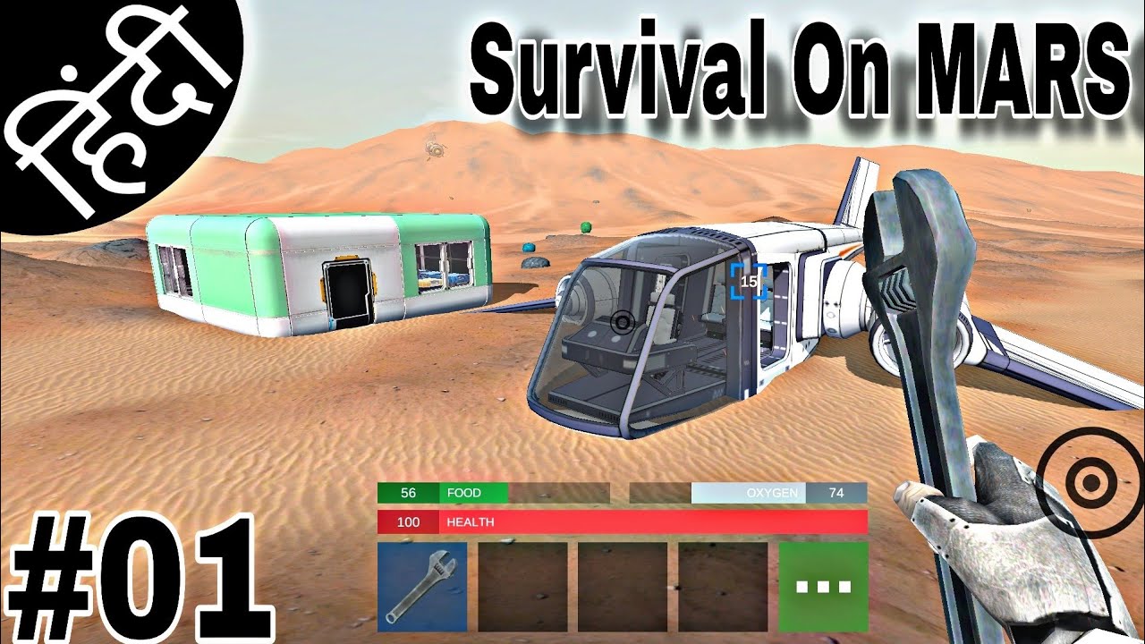 I Built my First House on MARS , First day