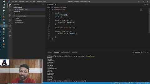S1E16 - Part 5- Multidimensional Arrays in C language in Telugu.