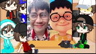 boboiboy react to upin&ipin gacha club indoneisa sepesial hari ulang tahun nya milky