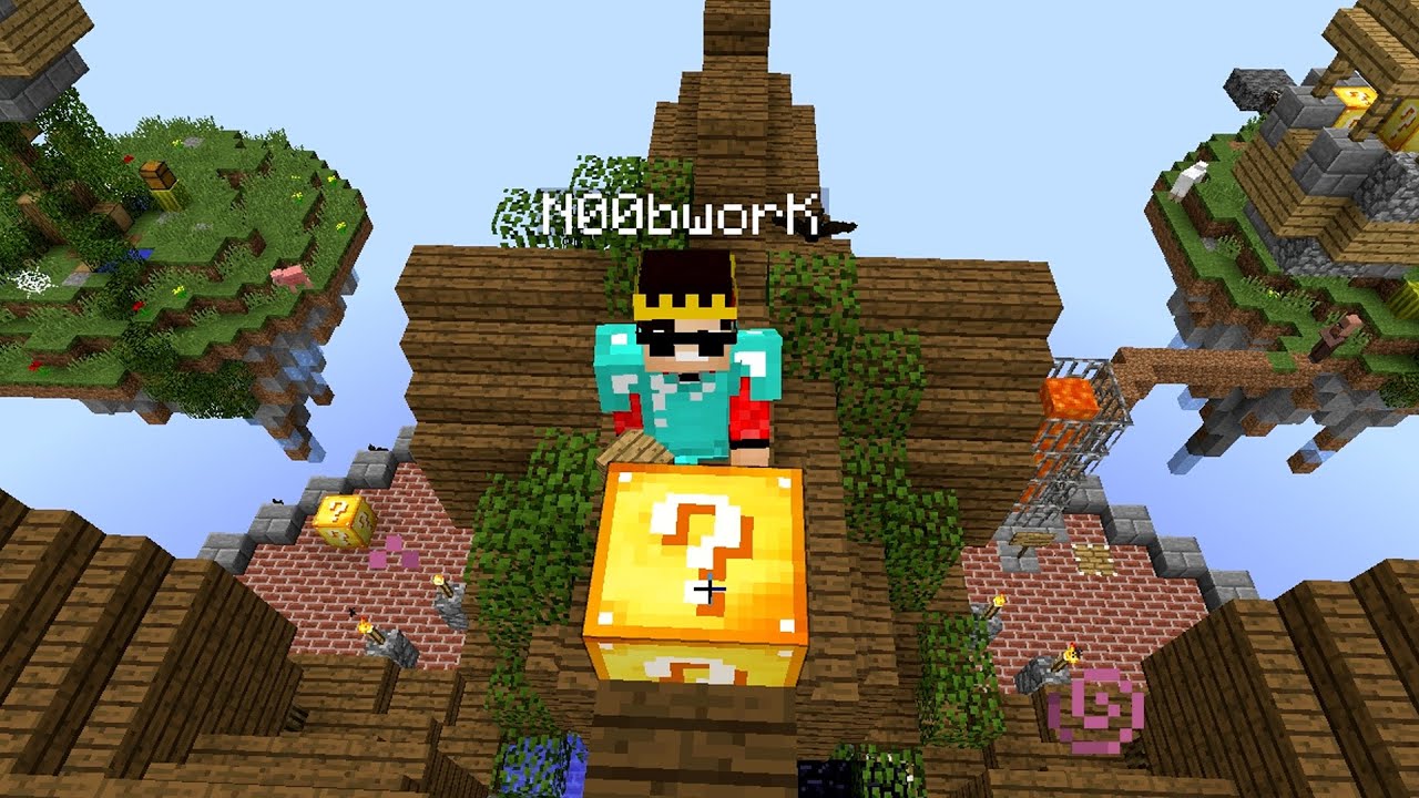 LUCKY SKYBLOCK MED NOOBWORK (god stemning!) - YouTube