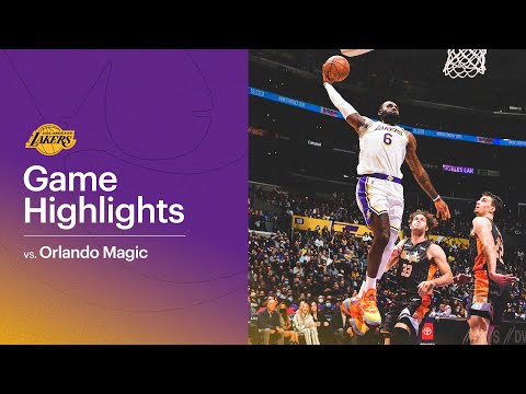HIGHLIGHTS | LeBron James (30 pts, 11 reb, 10 ast) vs Orlando Magic