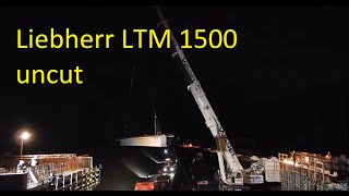 mobile crane Liebherr LTM 1500 8.1 Crane the bridge