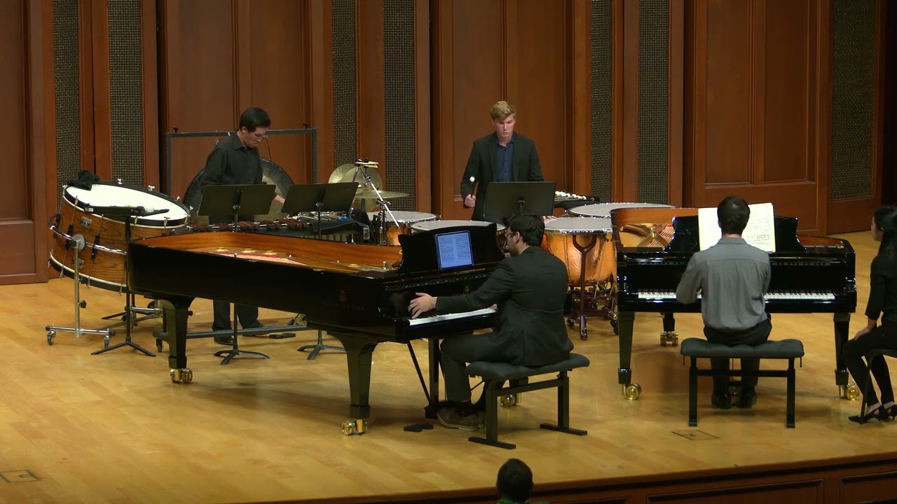 Bartok 2 Piano and Percussion Sonata, Movements 2 and 3