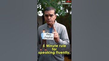 5-minute rule FOR speaking fluently. | by Dr. Sandeep Patil. #shorts