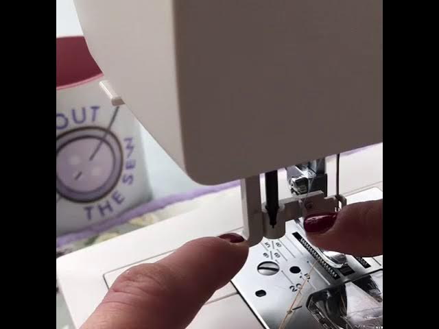 How to Thread a Janome Sewing Machine tutorial with Close Ups 