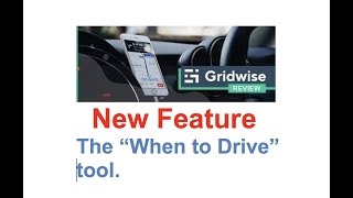 Gridwise has a new feature  The "When to Drive" tool. Work Smart, not hard. screenshot 4