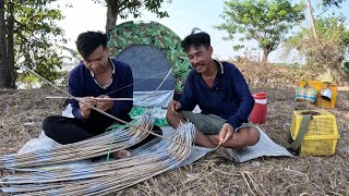 Cắm Câu Cá Lóc Đêm Mùa Khô Làm Món Cá Lóc Nướng Trui Nhâm Nhi Với Nồi Cháo Hành |T425