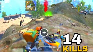 Pubg Mobile Lite War Mode 14 Kills 🫣 || New Season Arcade Mode 😱 Gameplay  @godpraveenyt1