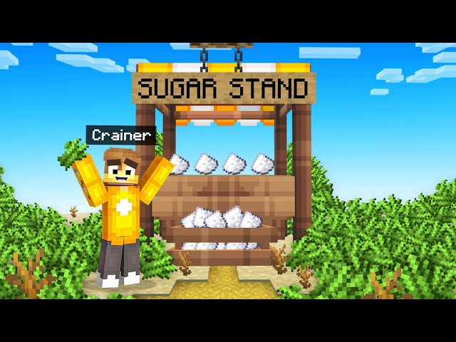 Building The BEST SUGAR FARM In Minecraft! (Squid Island) class=