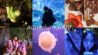 aquarium date✨ vior vincent vlog!