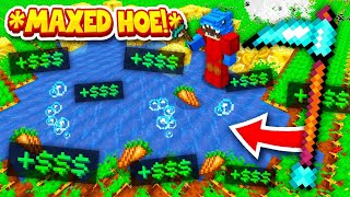 THESE HOE ENCHANTS ARE *INSANELY* OVERPOWERED! | Minecraft Universes | OPLegends