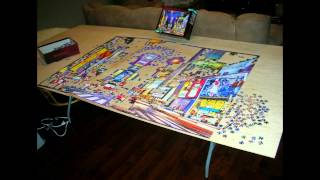 Times Square Puzzle 4000 Pieces Jigsaw Time-Lapse