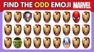 Find The ODD Emoji Out  Marvel & DC Edition | Avengers Edition‍♀‍♂| Superhero Quiz!