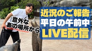 【LIVE配信】近況のご報告をある場所から失礼いたします。