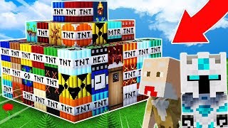 NYOBAIN 100+ TNT TERBARU PALING CANGGIH YANG DILARANG MOJANG DI MINECRAFT!