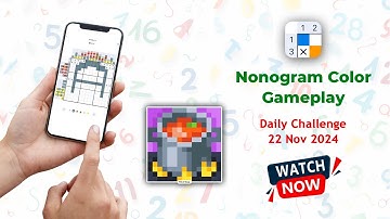 Nonogram Color Logic Puzzle Game | Daily Challenge 22 Nov 2024 #gameplay #potofsoup
