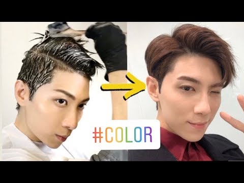 how-:-color-your-hair-at-home-自己染髮-|-asian-hair-tutorial-2019-|-korean-two-block-cut-|-issac-yiu