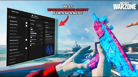 CHEATER USING THE #1 CHEAT IN WARZONE ft. Modding Association