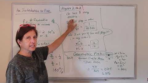 Algebra II - An Introduction to Probability (12.3)