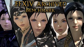 FFXIV Archived: Benchmark - A Realm Reborn to Dawntrail