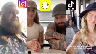 WWE Snapchat/Instagram/TikTok Moments in Lockdown ft. Otis, Charlotte, Carmella Corey Graves n MORE