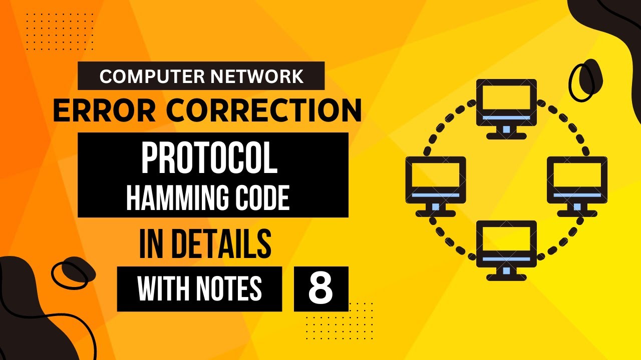 Humming code | Error Detection and Correction in Computer Network | # ...