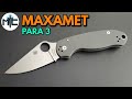 Spyderco Para 3 Maxamet - Overview and Review