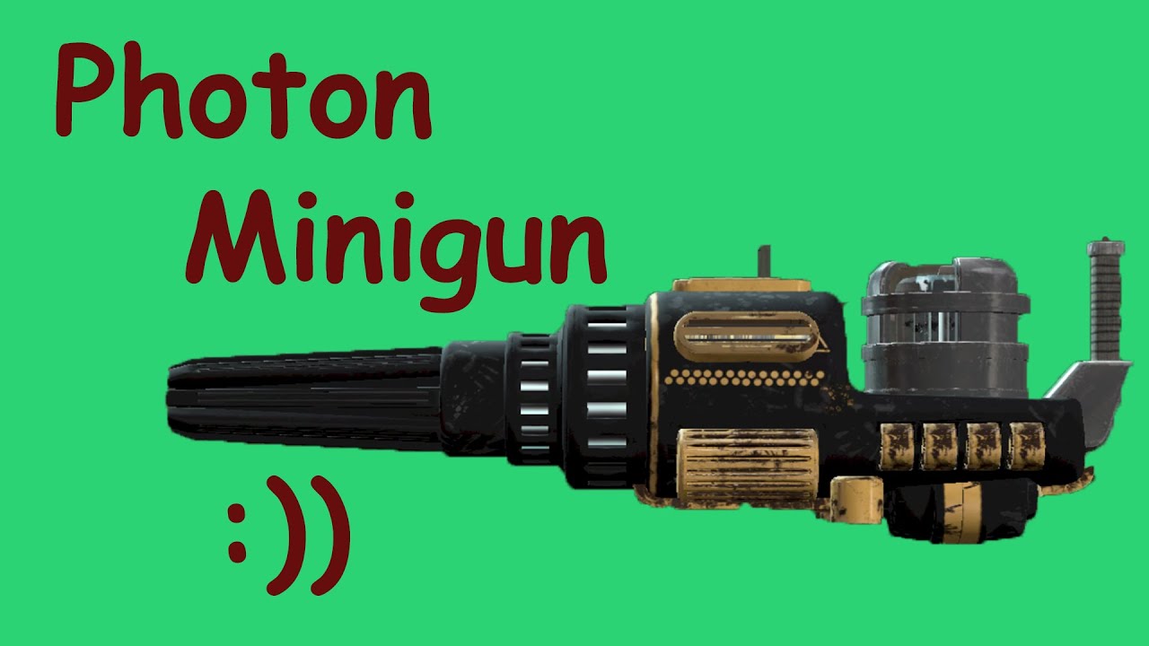 Fallout 4 minigun suite rus фото 102