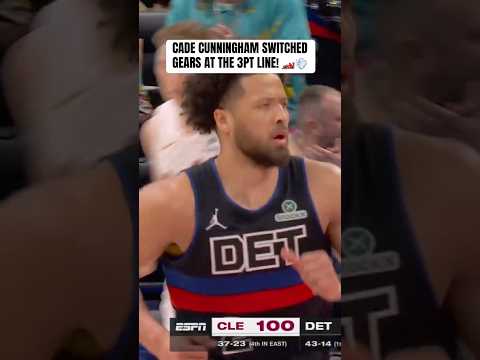 Cade put it in SPORT MODE in transition! 🏎️💨