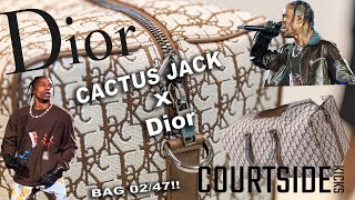 DIOR x TRAVIS SCOTT CACTUS JACK COLLECTION DUFFLE BAG!!! *EXCLUSIVE FIRST LOOK* - UNRELEASED?!?!