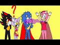 Sonic amy is superhero   new skill funny cartoon moments  kim jenny 100