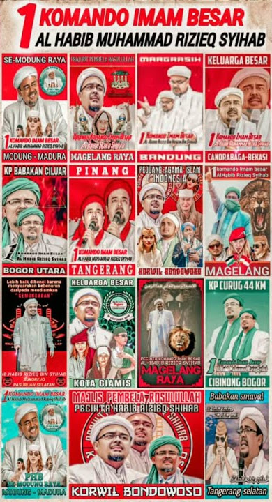 KUMPULAN DESAIN PECINTA HRS (HABIB RIZIEQ SHIHAB) SE-INDONESIA #habibrizieq #habibrizieqshihab