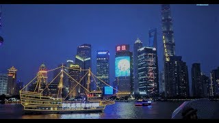 Shanghai Travel Tour - East Nanjing Road to The Bund Former British settlement best skyline 2017