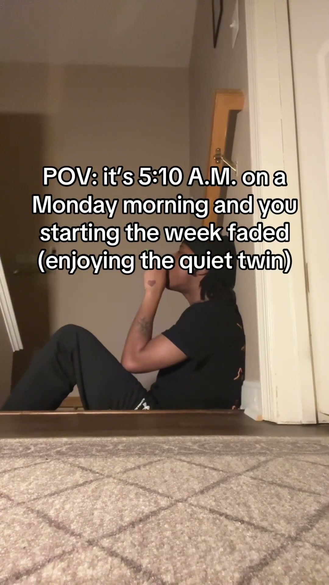 When that Monday hits and u faded to the moon with prvnci