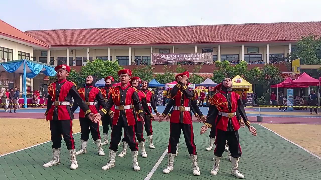 MASIH MENGAWALI LAGI | PENAMPILAN PASKIBRA SDN KEDUNGTURI DI LKBB MAPS 2024