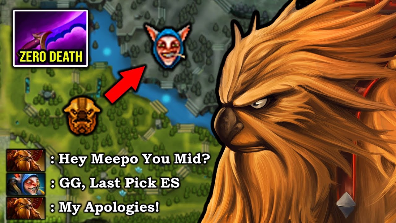 Invisible Echo Slam Instant Delete Meepo Mid Shadow Blade