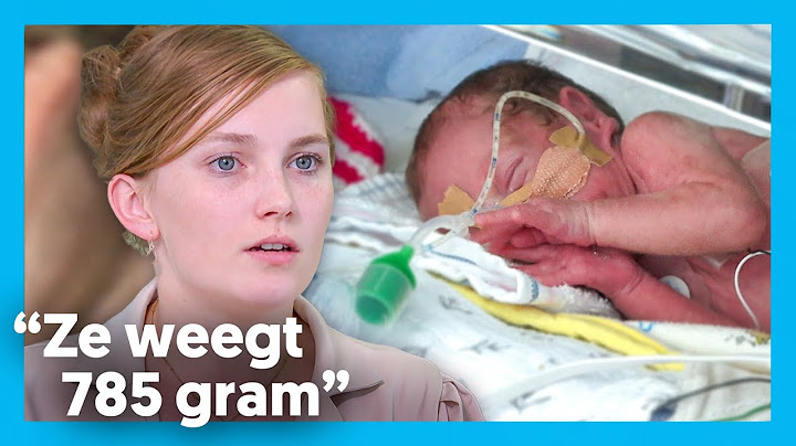 BABY is 13 weken TE VROEG geboren | Handen aan de couveuse | EO