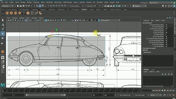 Autodesk Maya || How to create a new project file and set reference image in easy way for Beginners