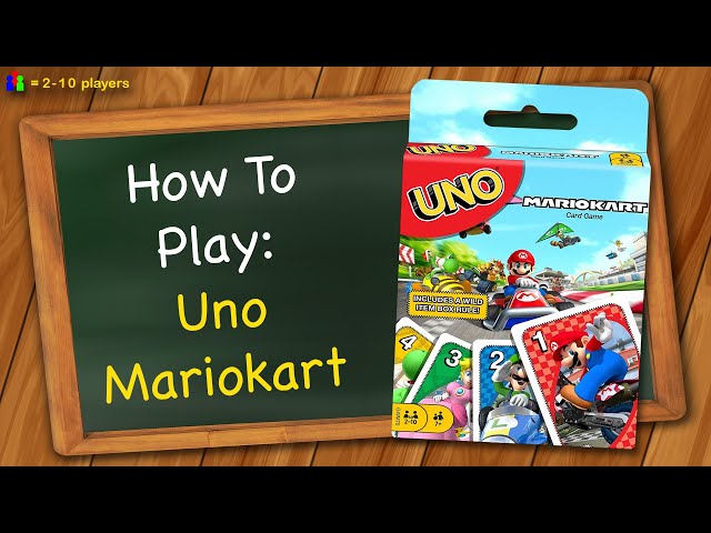 Mario Kart Jogo UNO