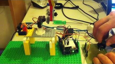 Arduino - Joystick - Servo - crane
