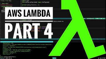 AWS Lambda Coding & Config (part 4)