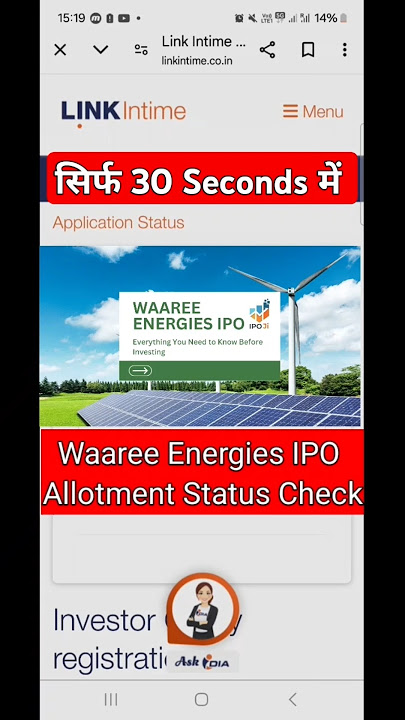 Linkintime Waaree: Revolutionizing Solar Energy Investments
