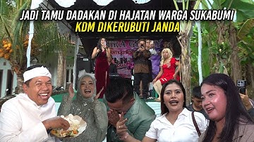 JADI TAMU DADAKAN DI HAJATAN WARGA SUKABUMI | KDM DIKERUBUTI J4NDA